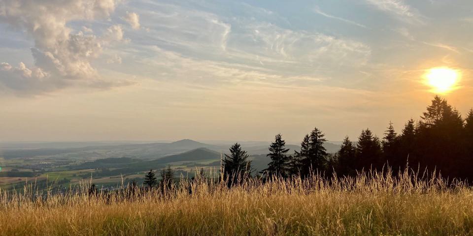 Die Platzer Kuppe in der Rhön